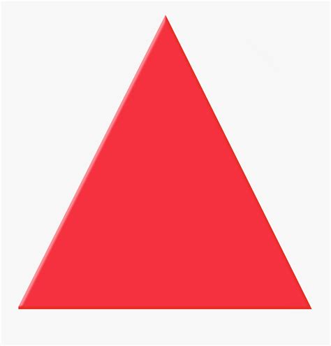 Red Triangle Clipart Red Triangle Shapes Free Transparent Clipart