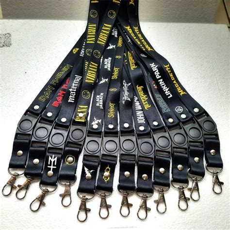 Jual Tali Lanyard BAND METAL HARD ROCK HEAVY SOLO DISTRO PREMIUM