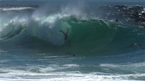 Surfers Take Advantage Of Huge Waves After Hurricane Youtube