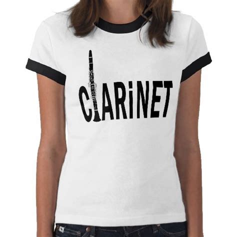 Clarinet Tee Shirt From Clarinet Clarinet Tshirt