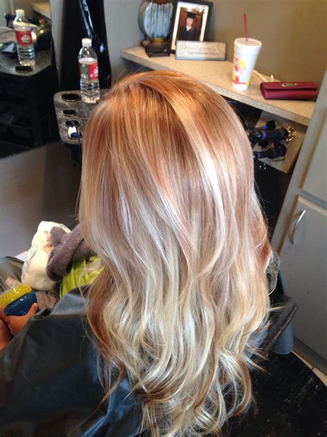 Strawberry Blonde Hair With Gold Copper Tones By Victoria Clayton