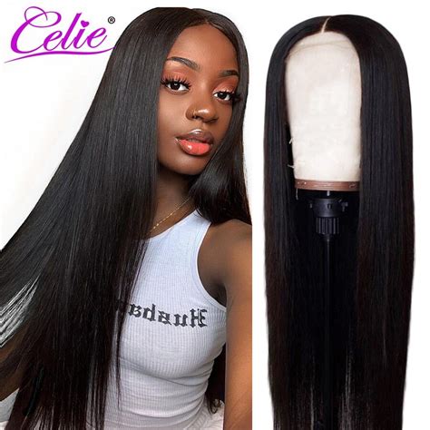Celie Hair 13x4 Lace Front Human Hair Wigs Pre Plucked With Baby Hair