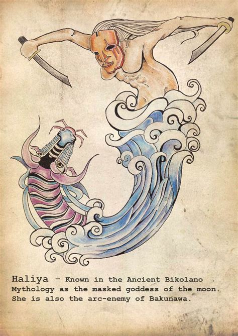 Haliya The Bikolano Goddess Of The Moon Gods And Goddesses From The Philippines Haliya Is The