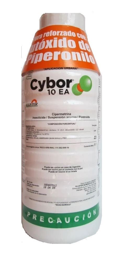 Cybor Ea Lt Insecticida A Base De Cipermetrina Comercializadora