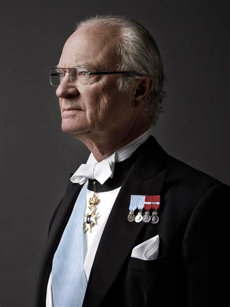 King carl gustaf is the ruler of the kingdom of sweden. New official portraits of the Swedish Royal Family 2014