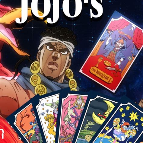 New Jojos Bizarre Adventure Tarot Card Kujou Jotarou Japanese Anime 31