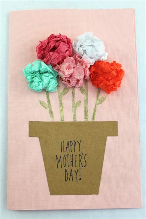 Diy Mothers Day Card Ideas Last Minute Mothers Day T Mothers