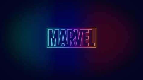 Captain Marvel Neon Wallpapers Wallpaper Cave