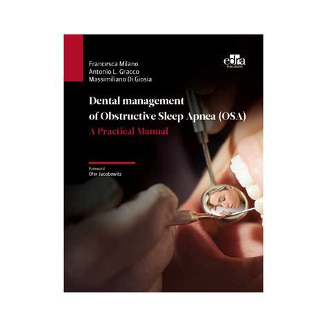 Dental Management Of Obstructive Sleep Apnea Osa Dentistry Book