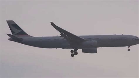 Cathay Pacific Landing Youtube