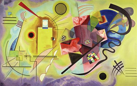 Yellow Red Blue 1925 Painting By Wassily Kandinsky Fine Art America