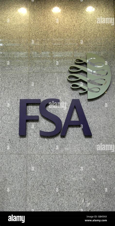 A Generic Stock Photo Of The Front Of The Financial Services Authority