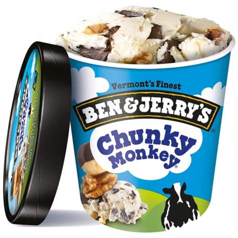 Ben And Jerrys® Chunky Monkey Ice Cream 8 Ct 16 Oz Ralphs