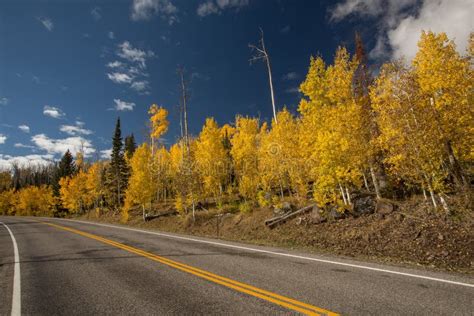 Scenic View To The Highlands On The Byway 12 In Utah Usa Stock Image