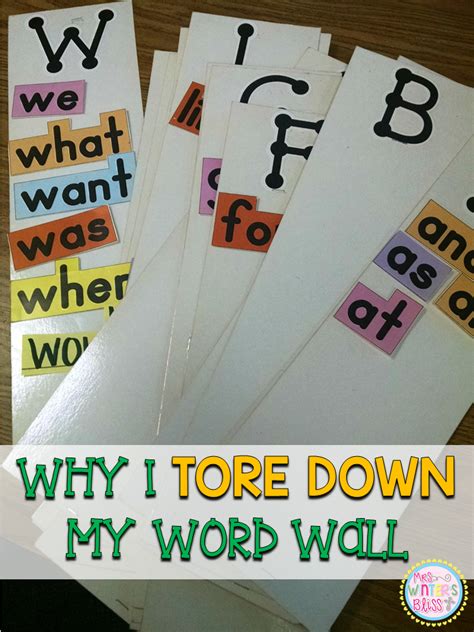 Redirecting Teaching Sight Words Word Wall Kindergarten Word Wall