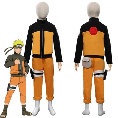 Anime Naruto Uzumaki Naruto Kids Children Outfits Halloween Carnival