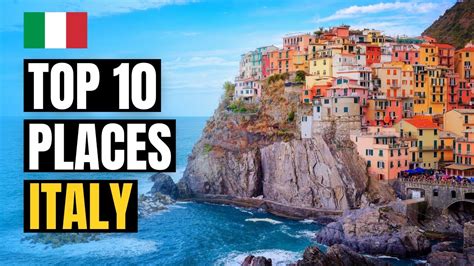 Top 10 Best Places To Visit In Italy 2023 Travel Guide Youtube