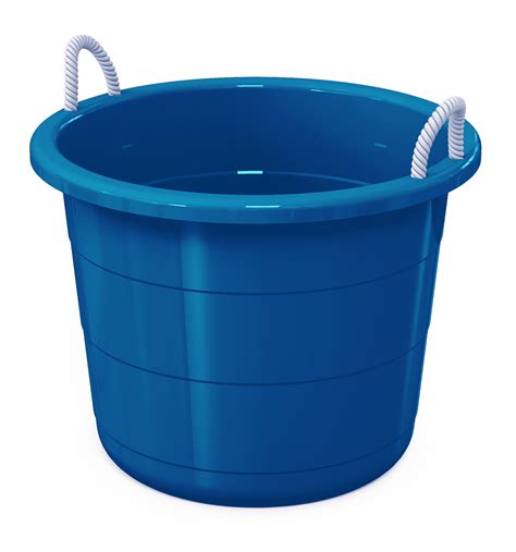 Mainstays Flexible Tub with Rope Handles | Durable Organizer, Laundry