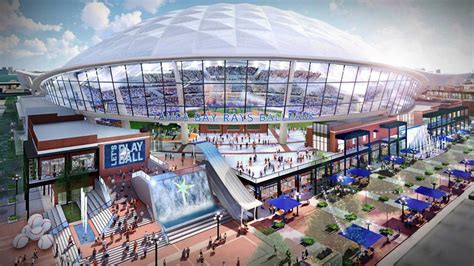 Tampa Bay Rays Unveil Plans For 900m Stadium With Translucent Roof In
