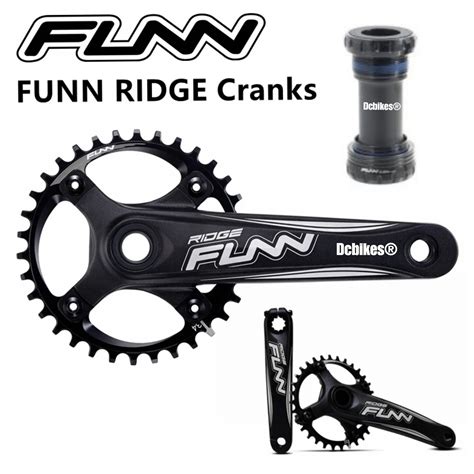 Funn Ridge Crank 34t Narrow Wide Chainring 6873mm Bottom Bracket