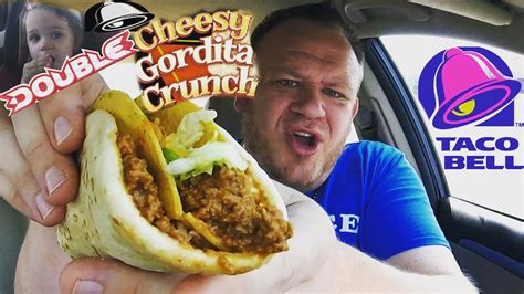 Taco Bell ☆double Cheesy Gordita Crunch☆ Food Review Youtube