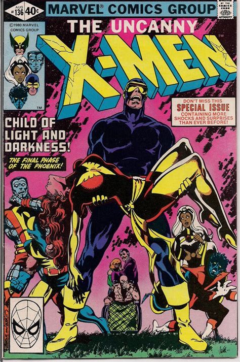 Dark Phoenix Saga Marvel Mutants Xmen 136 Fine Bronze Age Comic 1980