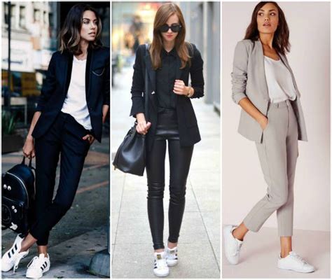Work Outfits Women Smart Casual Work Outfit Sneakers Outfit Work