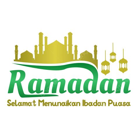 Gambar Teks Tulisan Marhaban Ya Ramadhan Dengan Masjid Dan Lentera