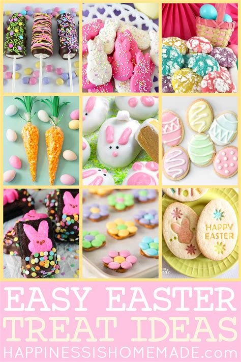 25 Easy Easter Treat Ideas Happiness Is Homemade