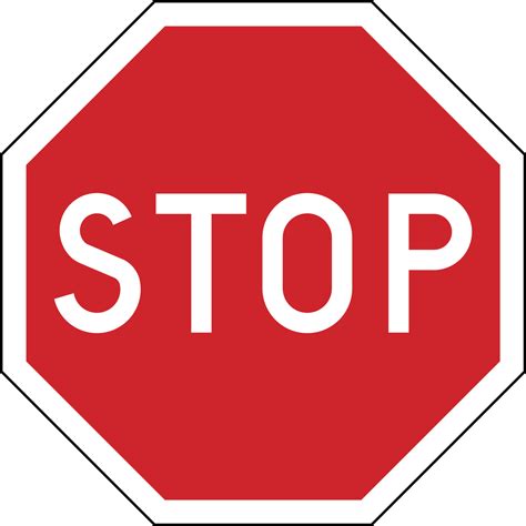 Turn right at the stop sign and follow chemin de canne for around 2.2 km. stoppskylt - Wiktionary