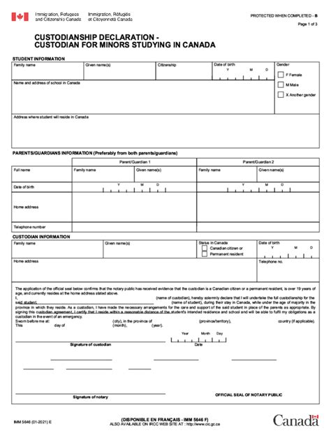 Imm 5646 Form Pdf Download Fill Out And Sign Online Dochub