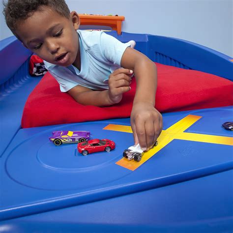 Check spelling or type a new query. Hot Wheels Toddler-To-Twin Race Car Bed | Kids Bed | Step2
