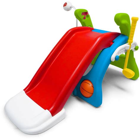 Grow N Up Quick Flip 6 In 1 Toddler Slide And Sport Activity Center