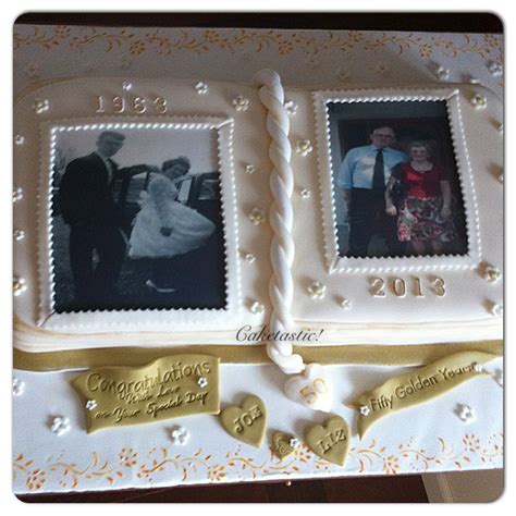50th Wedding Anniversary Cake Pages