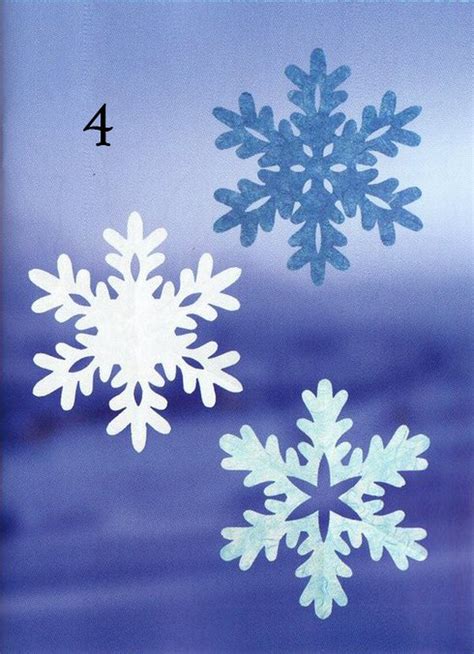How To Fold Paper For A Snowflake 14 Free Cut Out Patterns Instructions