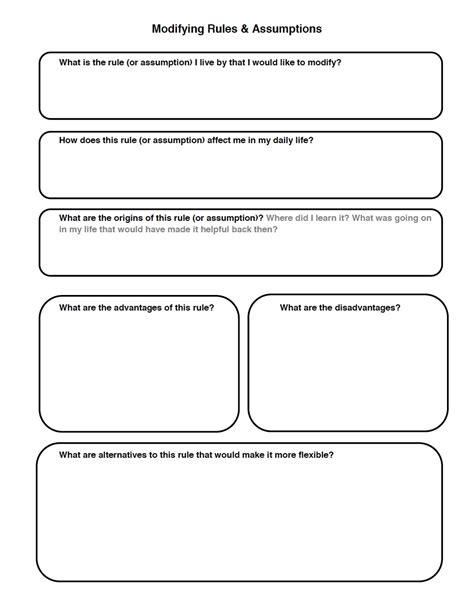 Try our free themed cognitive worksheets today! Getting Unstuck: Moving Away from Cognitive Distortions ...