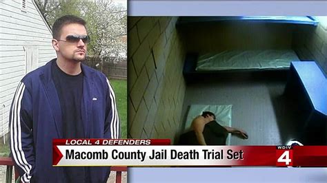 trial date set for macomb county jail death case
