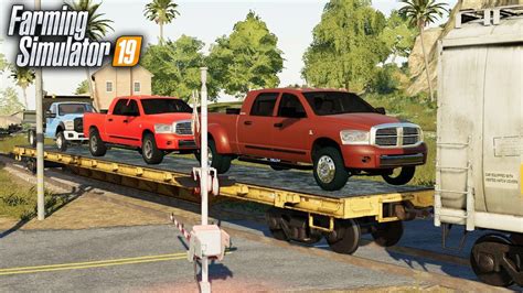 Fs19 Taking Delivery Of Trucks Shipped By Rail Rollin Coal Customs