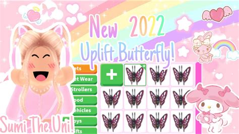 Buying The New 2022 Uplift Butterfly In Adopt Me 😍💖🌈roblox Youtube
