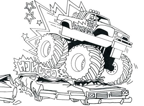 Amazon best children's book of 2013: Monster Jam Coloring Pages at GetDrawings | Free download