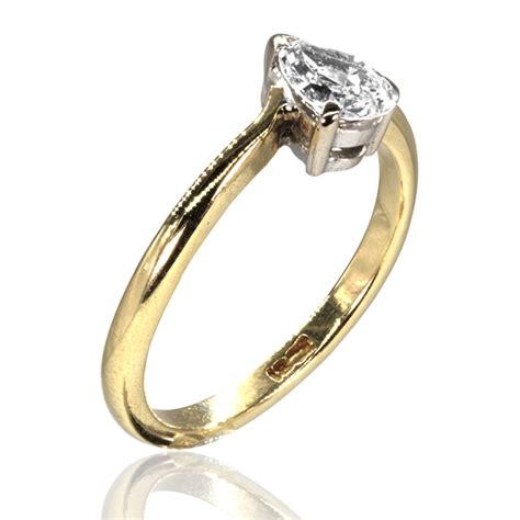 Ct Yellow Gold Diamond Solitaire Ring Ian Gallacher