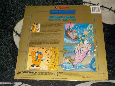 Walt Disney Cartoon Classics Ltd Gold Ed The Dream Factory Laserdisc Ebay
