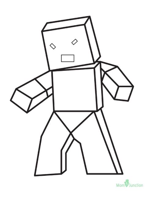 Minecraft-People-O-16 | Minecraft coloring pages, Coloring pages