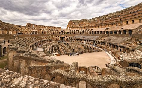 Colosseum Story And Architecture In Rome In Italy