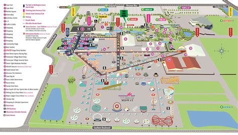 All facilities are within a convenient distance, with plenty of available parking. Florida State Fairgrounds Map