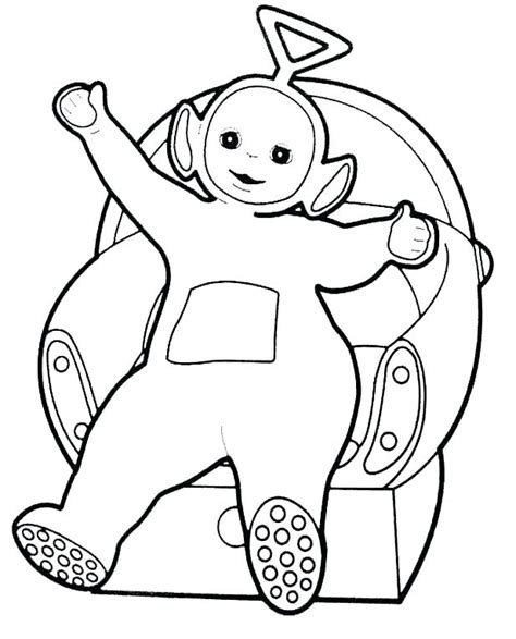 Teletubbies Coloring Pages At Free Printable