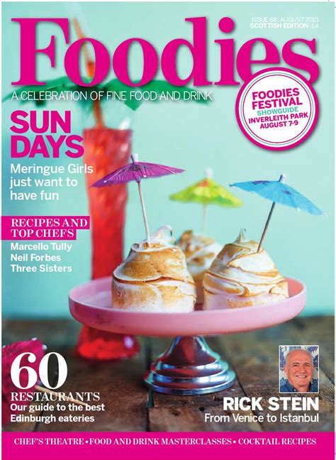 August Issue Of Foodies Magazine 2015 By Media Company Publications Ltd