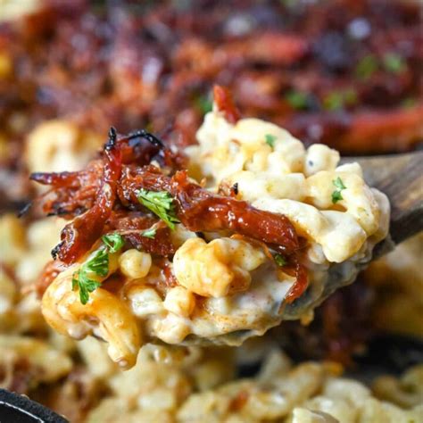 Pulled Pork Mac And Cheese Recipe Butter Your Biscuit