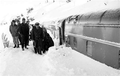 1952 Sierra Blizzard Turned Snowbound Luxury Train Into Frigid Hell