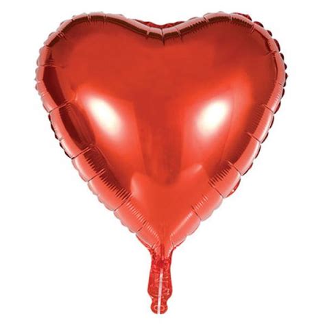 Red Foil Heart Balloon 18 Inch Party Supplies Partylady